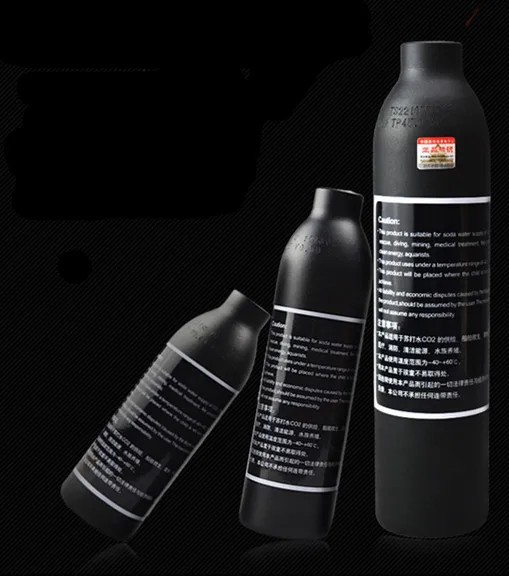 

PCP Paintball Airforce HPA Cylinder Air Bottle 0.2L/0.3L/0.35L/0.45L Tank 300bar 4500psi M18*1.5 Thread 6061 aluminum alloy
