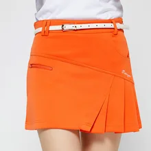 Женская короткая юбка для гольфа, летняя плиссированная юбка-брюки, спортивная короткая юбка с завышенной талией, теннисные юбки D0672