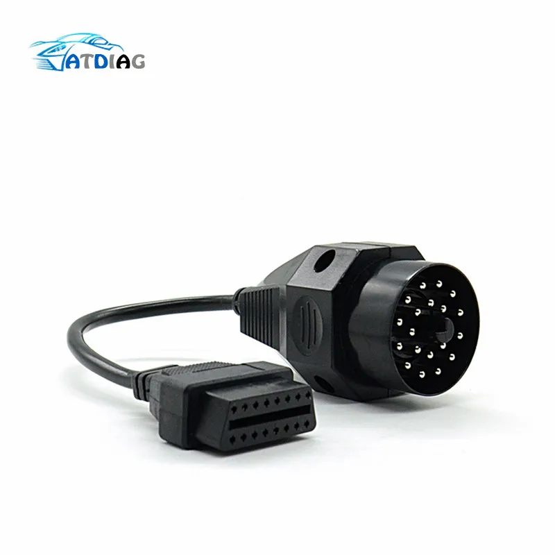 

OBD OBD II Adapter for BMW 20 pin to OBD2 16 PIN Female Connector e36 e39 X5 Z3 for BMW 20pin Newest Free Shipping