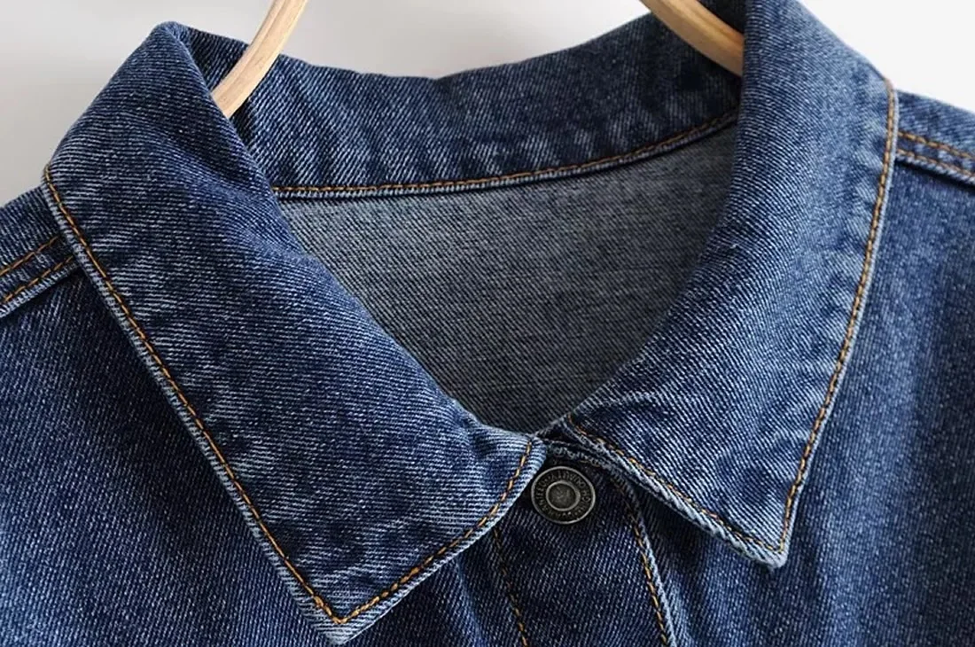 Designs Broderie Dames Denim Jean Femmes Coloré Patch Vestes UfzZpq