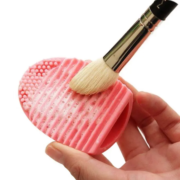 

New Makeup Brush Cleaning Washing Tools Board Cosmetics Makeup Brushes Scrubber Board Washing Cosmetic Brush Cleaner Tool
