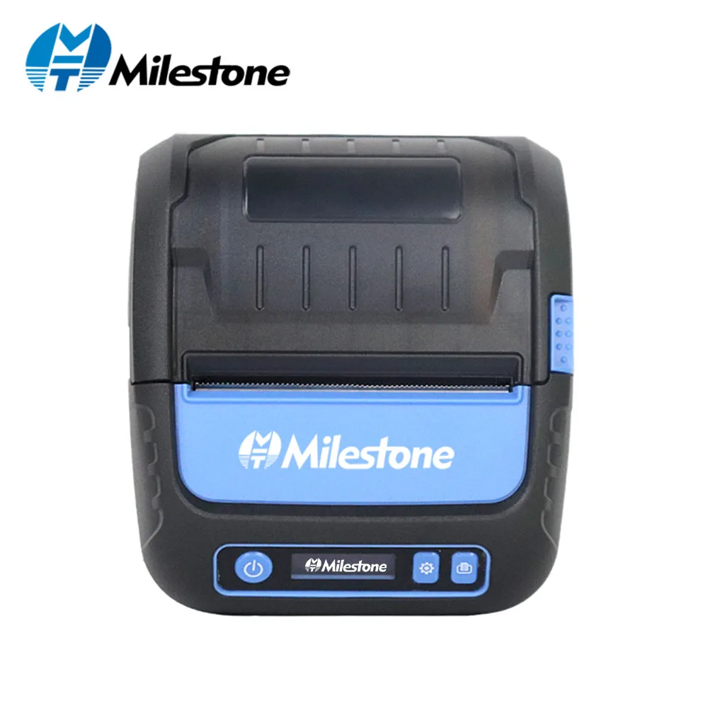 Термопринтер для этикеток Milestone 80 мм портативный Bluetooth принтер POS Android IOS|Принтеры|