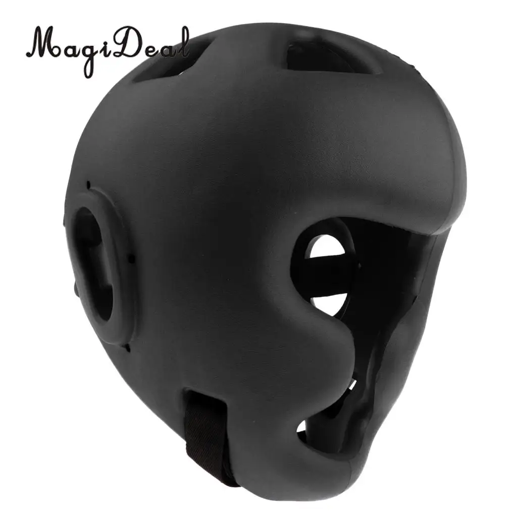 MagiDeal Essential Boxing MMA Kickboxing Headgear Protective Gear Professional Lightweight Foam boxing head guard safety Helmet