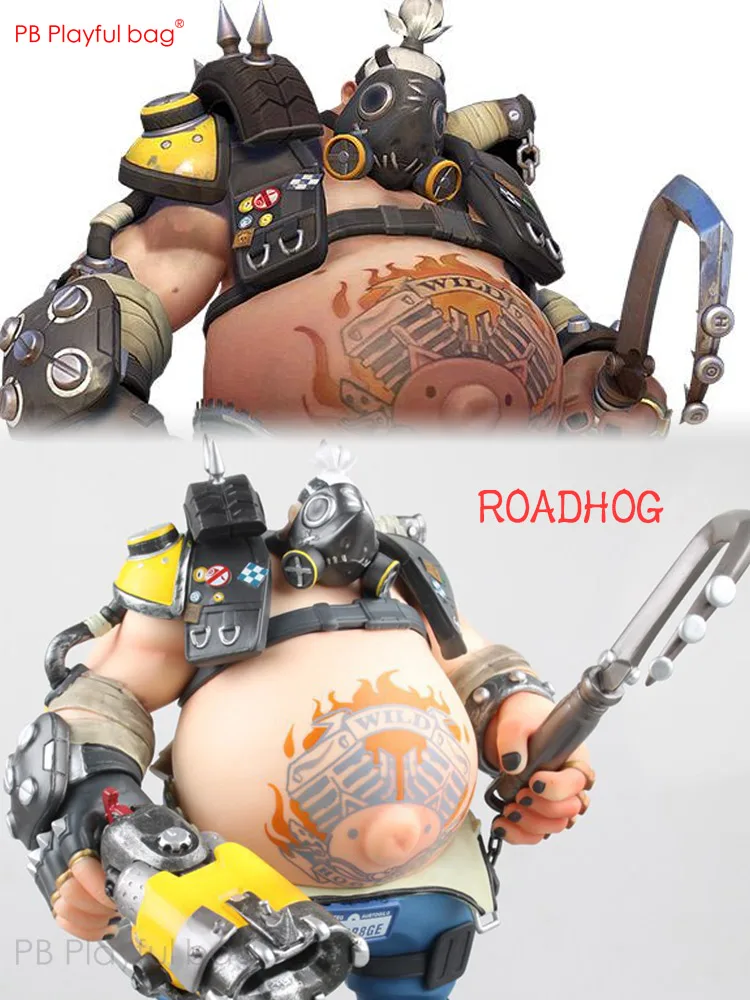 Overwachers ROADHOG Рисунок ПВХ Модель коллекции игр детская модель куклы игрушки экшн-фигурка Мако Ратледж HC67