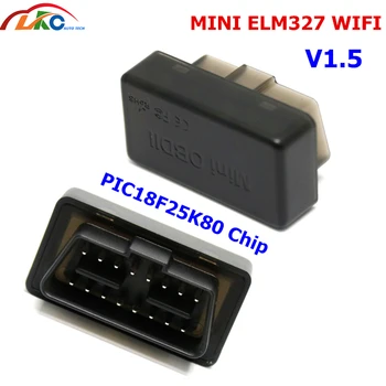 

Super Mini ELM 327 OBDII V1.5 WiFi OBDII interface protocols V06HW/V06HW-1 Diagnostic Scanner support Android/Windows/IOS