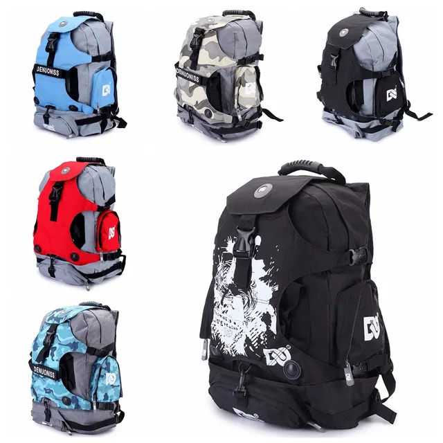 US $20.51 Inline Skates Backpack Bag Roller Skates Shoes Backpack Bag Rollerblade Backpack Bag Adult knapsack