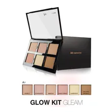 Новинка, MENOW, 1 набор, 6 цветов, косметические матовые тени для век, крем, тени для век, палитра для макияжа, мерцающий Набор теней для век, красивые