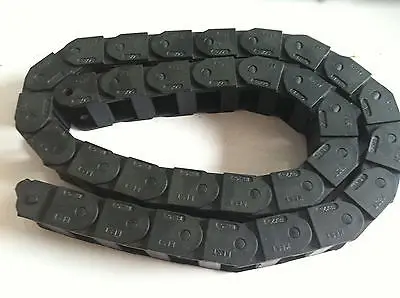 

1 Cable drag chain wire carrier 7*7mm R18 1000mm (40")
