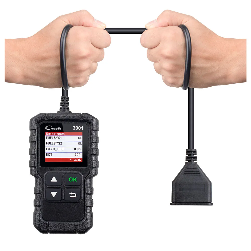 Считыватель кодов obd2 LAUNCH X431 CR3001 диагностический сканер для автомобильного