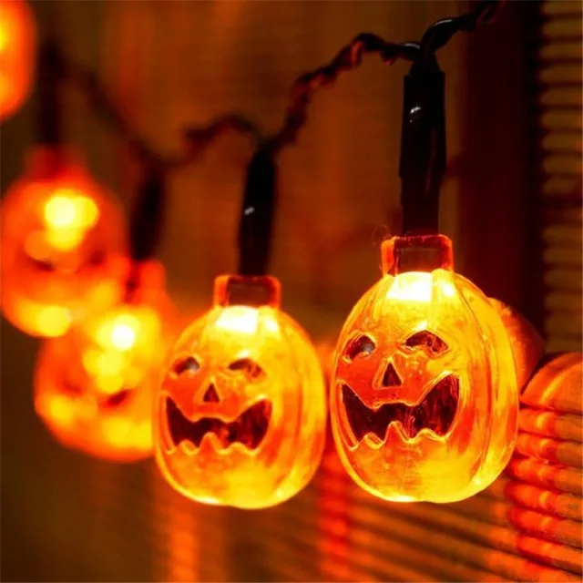 Buy Pumpkin 20 LED String Lights Halloween Decoration