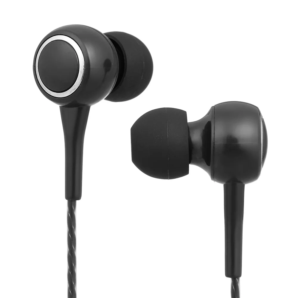 

3.5mm Wired Headphone Smartphone Headsets Stereo Music Earphone Earpiece In-line Control Hands-free with Microphone