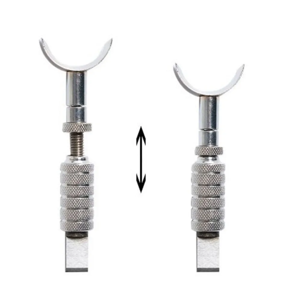 

Rotating Carving Knife W Blade DIY Handmade Adjustable Copper Swivel Leather Tools Silver Sewing Accessory