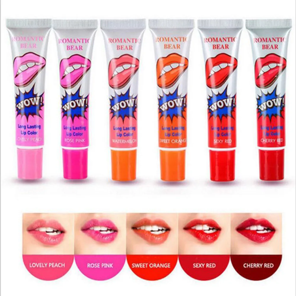 Tearable Lip Gloss Easy Peel Off Long Lasting Lip Gloss Waterproof