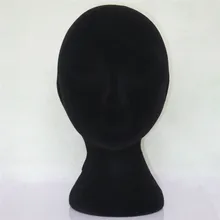 Бренд 1 шт. вешалка для париков женский стирофомовый пенопласт Флокирование головы модель парик подставка для очков довольно высокого качества