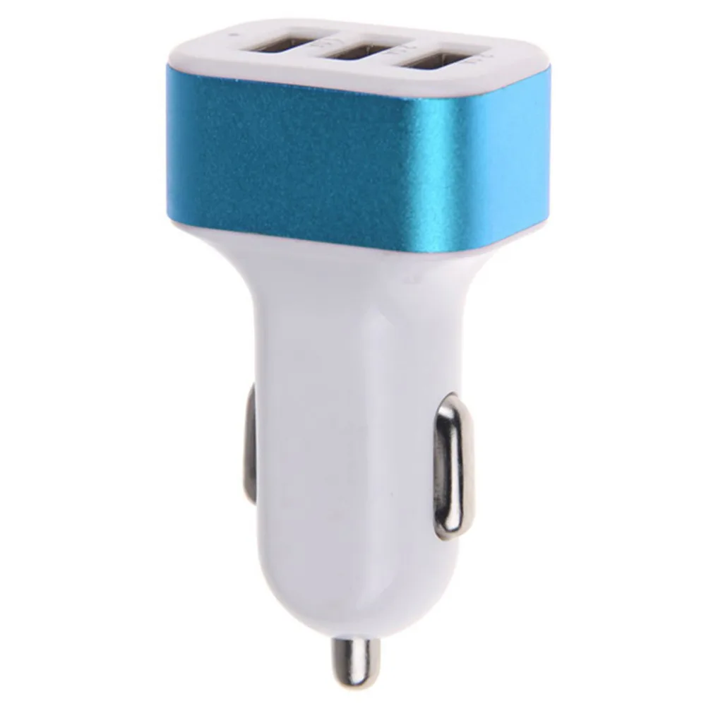 

Universal 3 USB ports Car Charger Adapter 5V 4.1A output 3 USB Port Car Charger For iPhone6 for Samsung Galaxy S5 S6 xiaomai