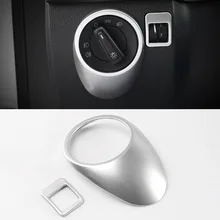 ABS Chrome For Tiguan 2009 to 2015 Car Central Control Air Outlet Panel cover trim auto accessories styling