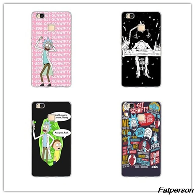 coque huawei p8 lite 2017 rick et morty