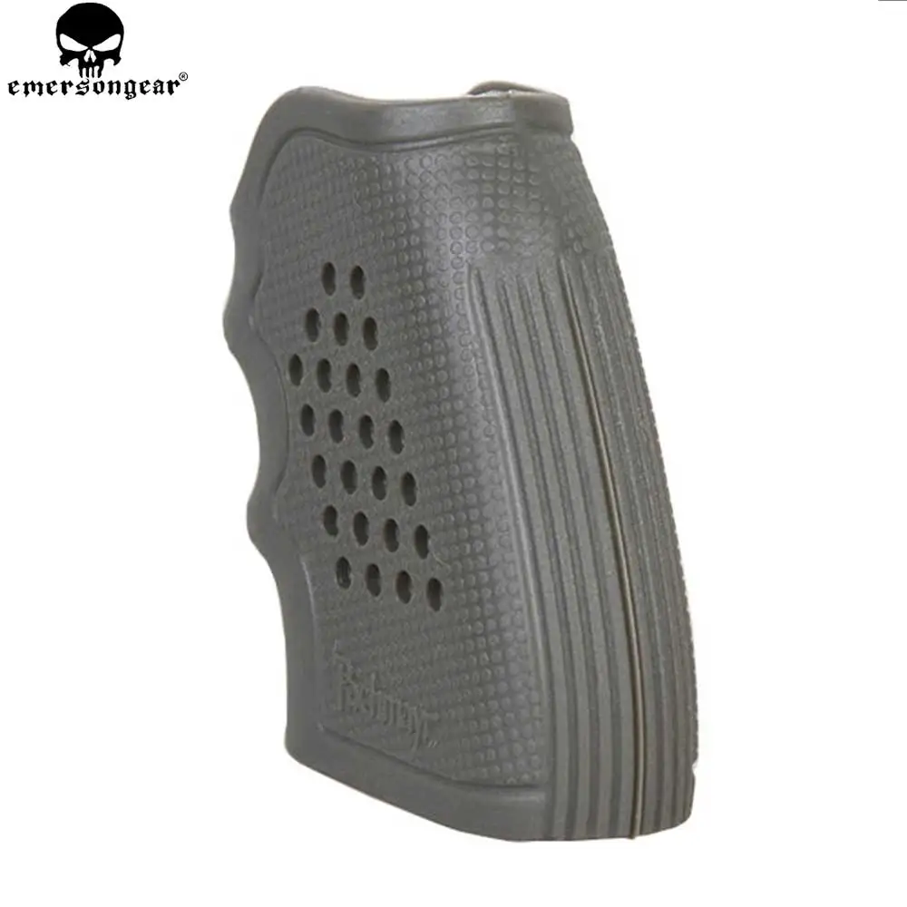 EmersonGear Tactical Pistol Rubber Antiskid Rubber Grip For volver Pistol Anti Slip Revolver Handgun Airsoft Hunting Accessories