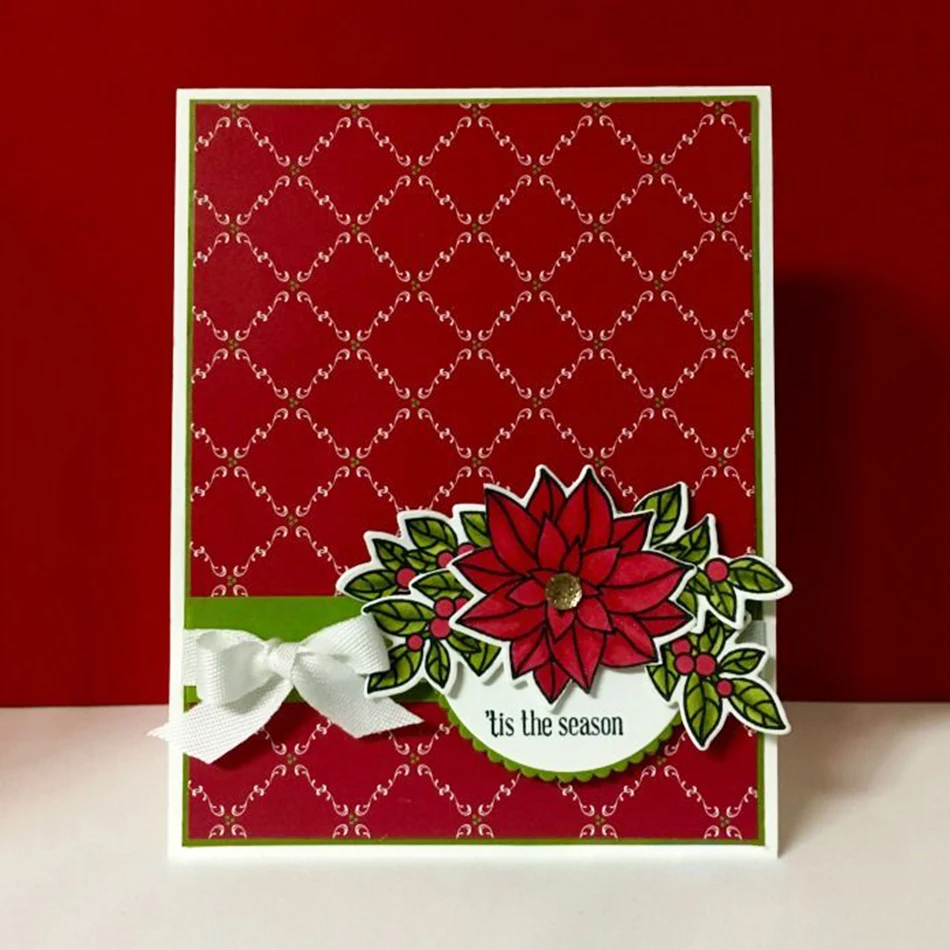 

InLoveArts Flower Background Metal Cutting Die and Stamp for Card Making New 2019 for Scrapbooking Metal Cutting Dies New 2019