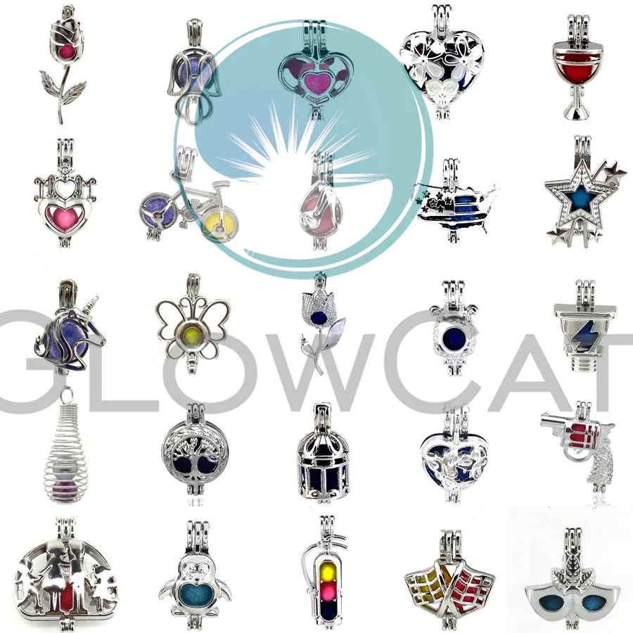 

1X Tool Rose Flower Heart Animals Unicorn Party Mask Fire Extinguisher Pearl Beads Cage Locket