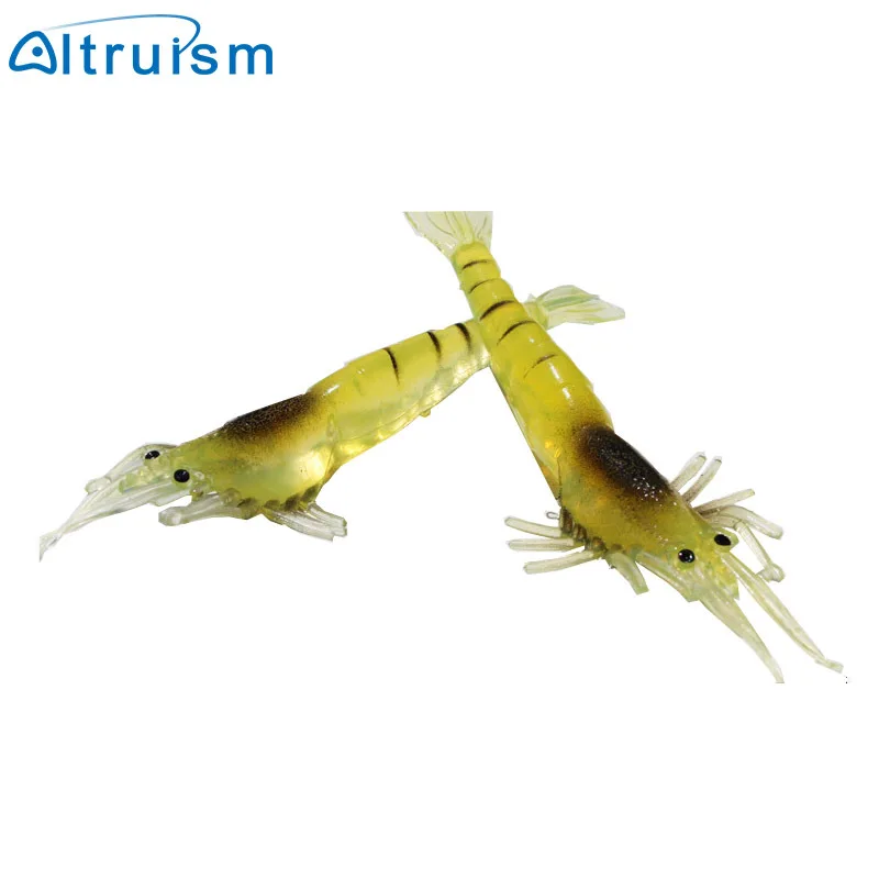 3.5g Altruism 10CM Shrimp bait shrimp Add shrimp smel simulation soft