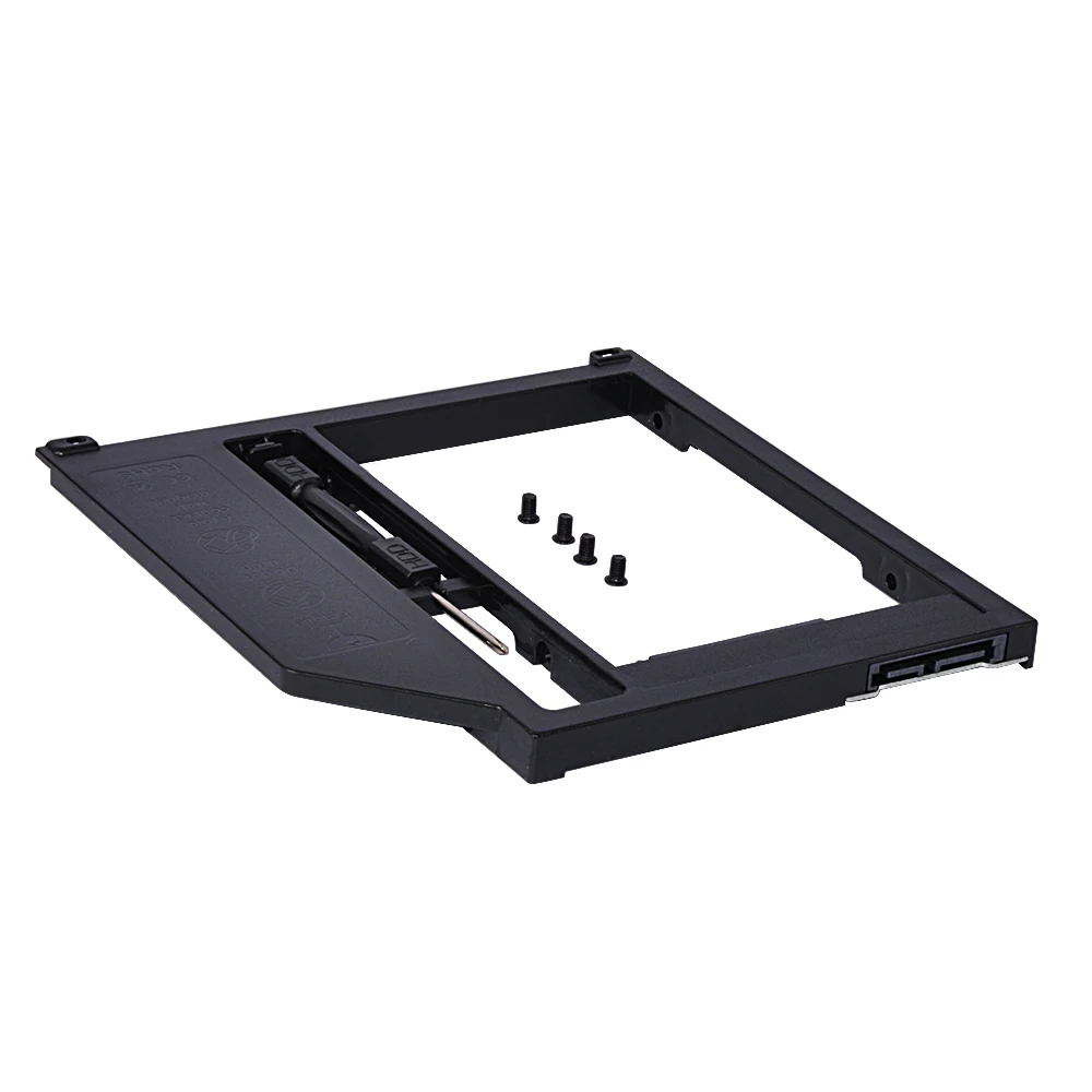 Sunvalley 9,5 мм пластиковый 2-ой HDD Caddy SATA to SATA 3 2," чехол для SSD, HDD для Apple Macbook Pro Air 13" 1" 17" DVD/CD-ROM Optibay