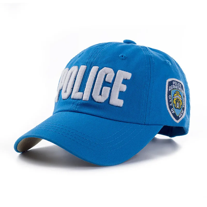 100% ٪ البالغين والأطفال الرجال التكتيكي بيسبول شرطة قبعة الرجال قبعات البيسبول ماركة سائق شاحنة قبعة للإنسان النساء