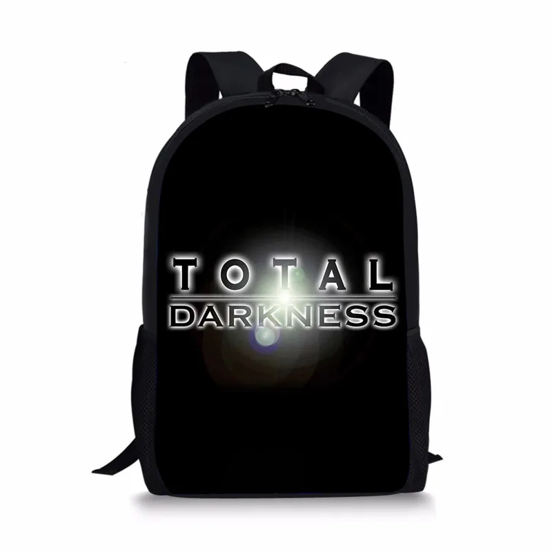 003 THIKIN Tote Darkness популярные школьные рюкзаки для детей начальной школы женские повседневные Рюкзаки высокого качества на заказ Аниме для детей - Цвет: 003