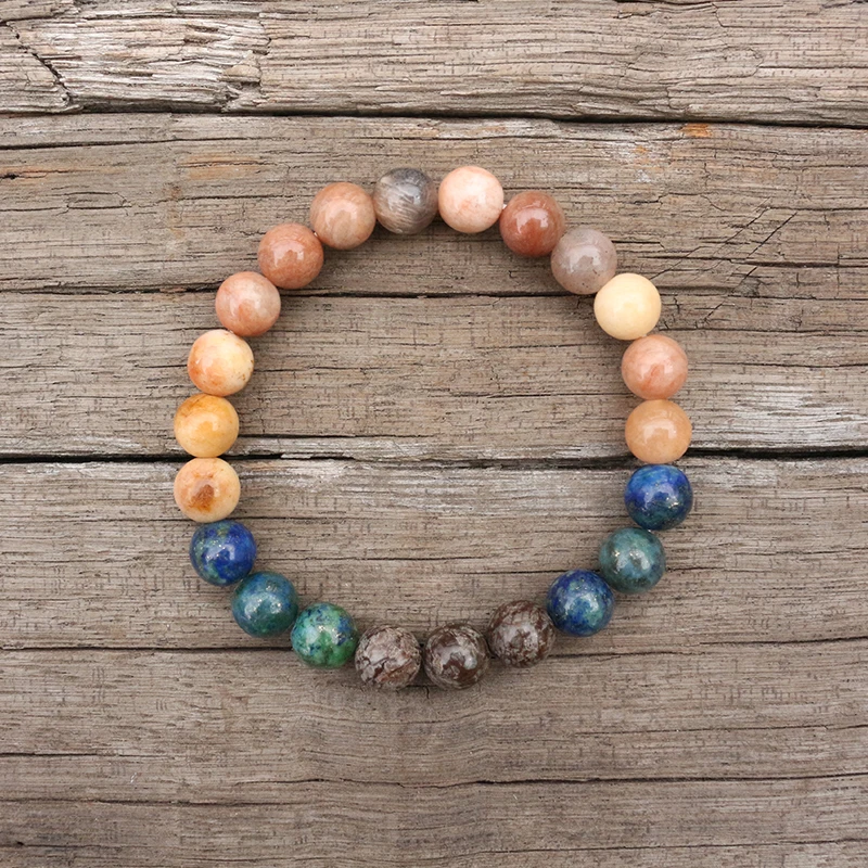 8 мм бусины из натурального камня, солнечный камень, серая Снежинка, теплые, японские наборы, духовные украшения, медитация, Вдохновляющие, 108 бусы мала