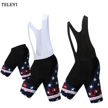 TELEYI США мужские велосипедные шорты велосипедная одежда велосипедные 3D Силиконовые Мягкие Спортивные шорты полиэстер mtb для верховой езды Мягкие Шорты
