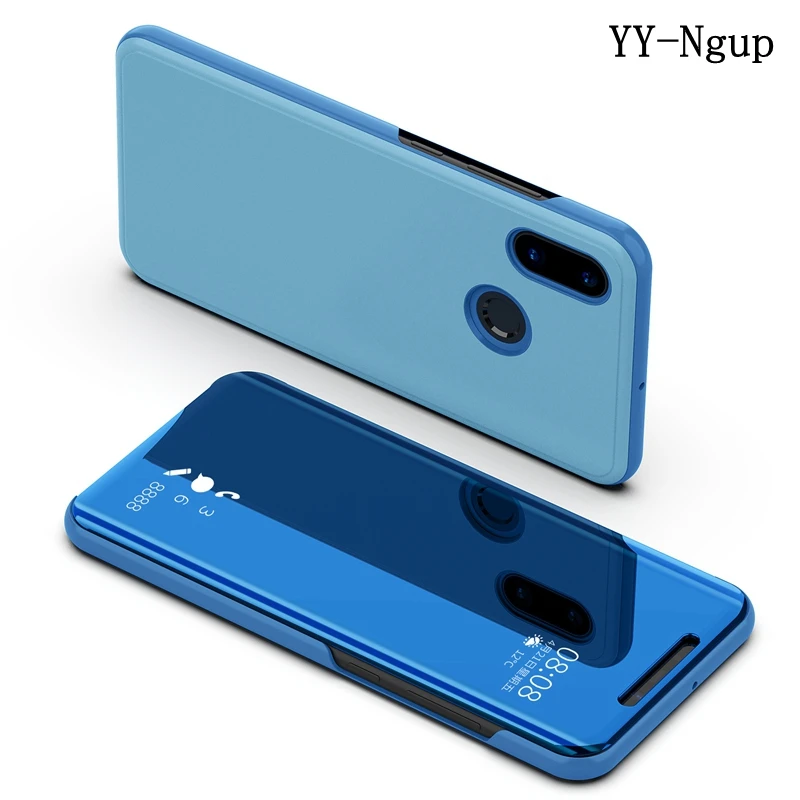 

Xiaomi Redmi 6 Pro Phone Case on Xiomi mi 8 se Cover Luxury Mirror Flip Case for Funda Xiaomi Redmi Note 5 S2 mi8 Case men women