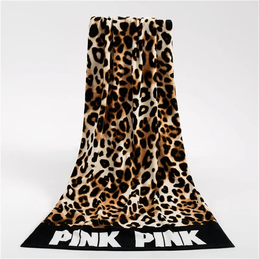 Fashion-Sunbath-Leopard-Beach-Towels-100-Cotton-Women-Yoga-Towel-Swimming-Sports-Wrap-Blanket-Quick-Dry