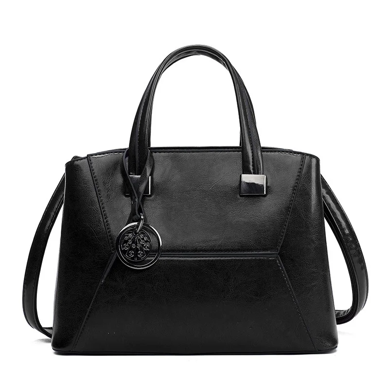 Black Women Handbag Сумки с короткими ручками для женщин Роскошные сумки женские сумки дизайнерские сумки известный бренд сумки через плечо Bolsa Feminina - Цвет: Black Women Handbag