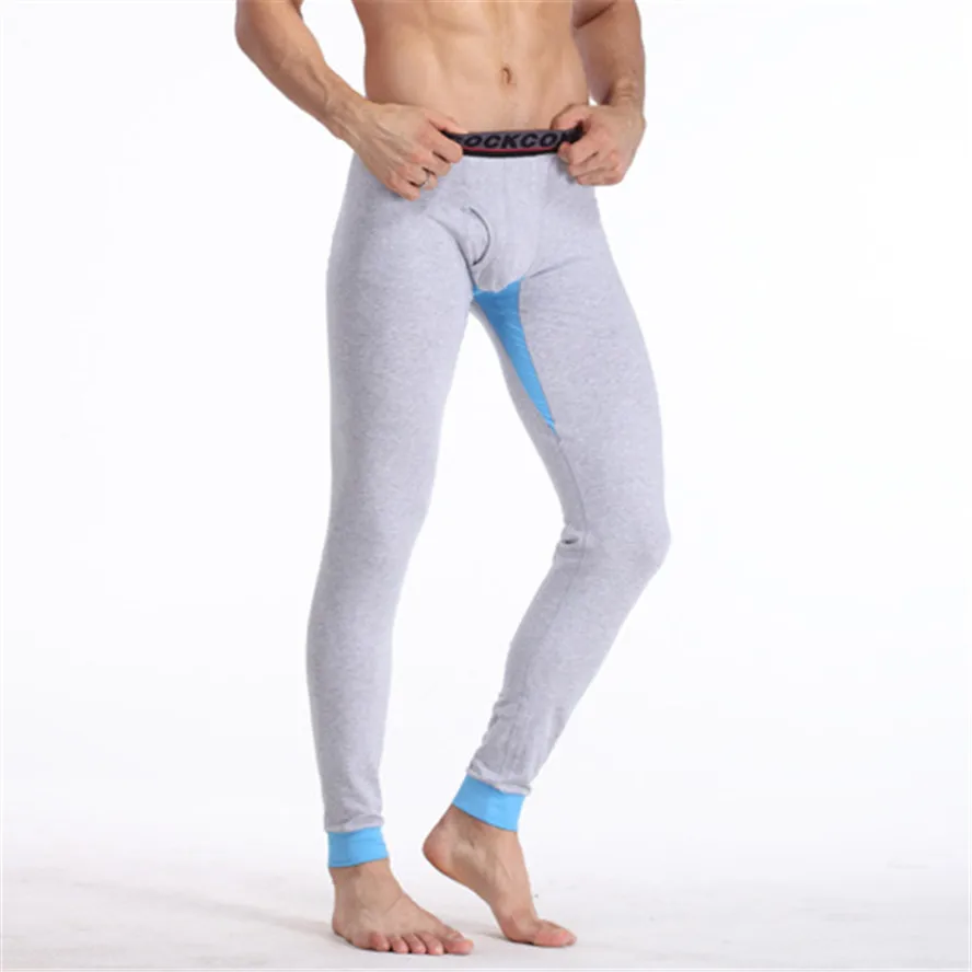 COCKCON Men's Fashion Soft Tights Leggings Pants Cotton Spandex ...