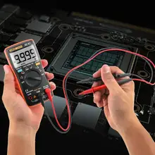 Profession AN8009 True-RMS Auto Range LCD Digital Multimeter NCV Ohmmeter AC/DC Electrical Tester Measurement with Storage Bag
