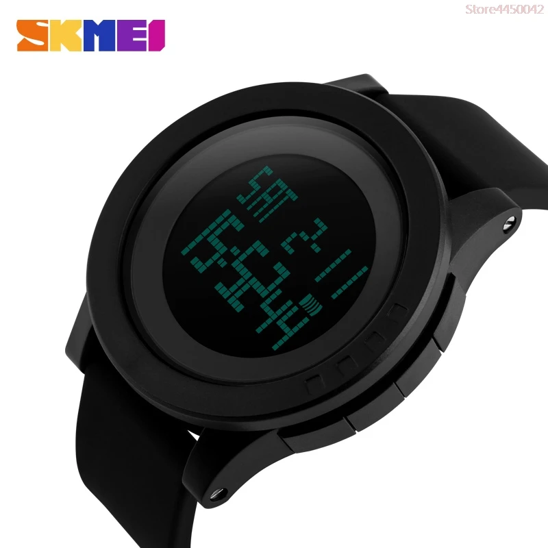 

SKMEI Large Dial Outdoor Men Sports Watches LED Digital Wristwatches Waterproof Alarm Chrono Calendar Fashion Casual Watch 1142