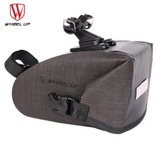 WHEEL UP Reflective Waterproof Rainproof Bicycle Bag Mountain Road Cycling Saddle Pouch Bike Accessories Bisiklet Aksesuar