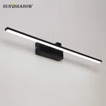 Bathroom Mirror Front Light Modern Led Wall Light Black&White Luminaires New Sconce Led Wall Lamp L60 80 100 120cm Bathroom Lamp цена Bathroom Mirror Front Light Modern Led Wall Light Black&White Luminaires New Sconce Led Wall Lamp L60 80 100 120cm Bathroom Lamp цены онлайн