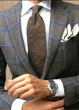 Custom Made Plaid Tweed Suit