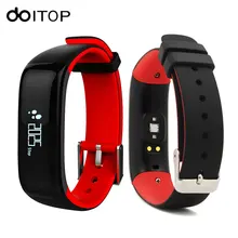 DOITOP P1 Smartband Watch Blood Pressure Heart Rate Monitor Smart Wristband Fitness Bracelet Bluetooth Smartband For iOS Android