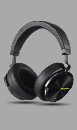 

Bluedio T5s Active Noise Cancelling Wireless Bluetooth Headphones Portable Headset with microphone for phones and music