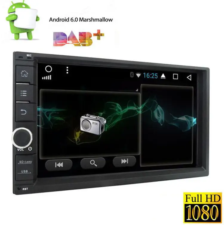 

2 Din 7" Android 6.0 Car Stereo GPS Nav WiFi 3G Radio No-DVD 2GB RAM 4 CORE DAB+