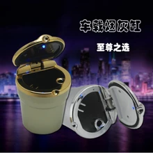 Авто-Стайлинг автомобиля пепельница для сигарет с светодиодный светильник для Защитные чехлы для сидений, сшитые специально для Chery Tiggo Fulwin A1 A3 QQ E3 E5 G5 V7 EMGRAND EC7 EC7-RV EC8