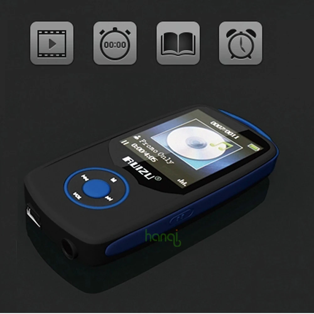  New Original RUIZU X06 4GB Bluetooth Sport MP3 Player with 1.8Inch Screen high quality lossless Rec