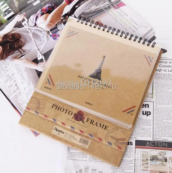  desk calendar desgin frame vintage Antique DIY PHOTO ALBUM Paper Crafts for baby wedding picture