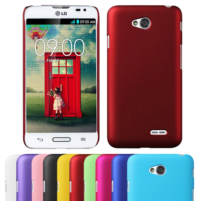 

New Hot Selling High Quality Multi Colors Luxury Rubberized Matte Hard Case Cover For LG L70 D325 D320