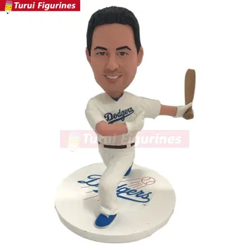 

bobblehead Custom Bobble Head Personalized Clay Figurines Father Gift NFL fans Birthday Gift Husband Boyf