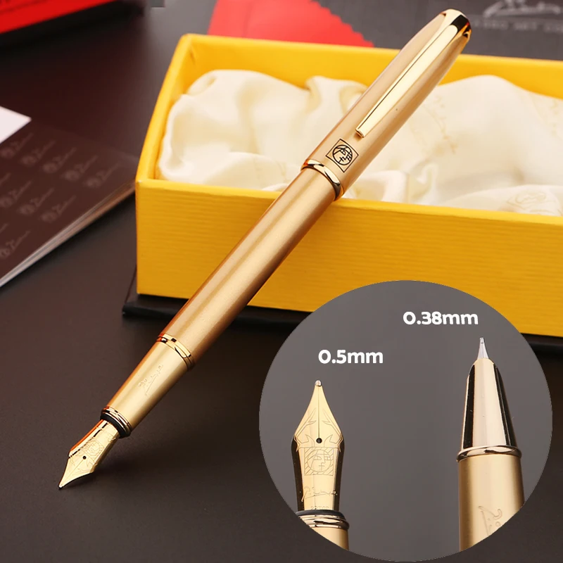 Picasso 916 Malage Fashion  Elegant Fountain Pen EF/F Nib Classic Writing Ink Pen and Original Gift Box for Office Business elegant fountain pen