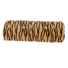 Моющаяся мягкая губка для маникюра в полоску с тигром