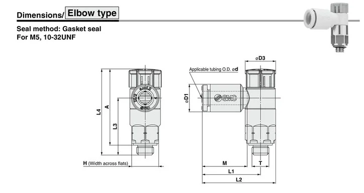 AS1211F-M5-04A AS1211F-M5-06A AS2211F-01-04SA AS2211F-01-06SA AS2211F-01-08SA AS2211F-01-10SA SMC дроссельного клапана Разъем